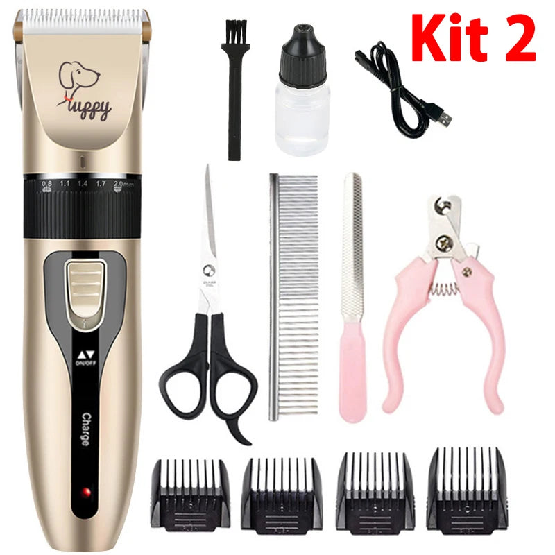 Professional Pet Hair Trimmer – Quiet & Powerful