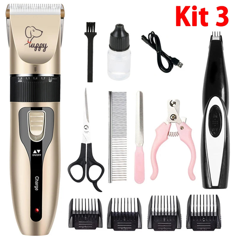 Professional Pet Hair Trimmer – Quiet & Powerful
