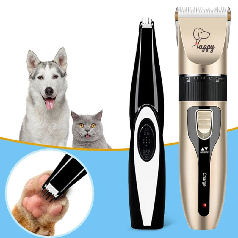 Professional Pet Hair Trimmer – Quiet & Powerful