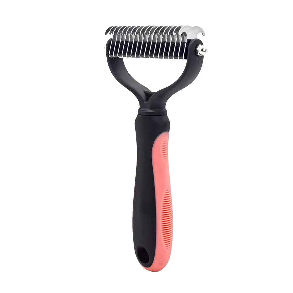 Dual-Sided Grooming Rake