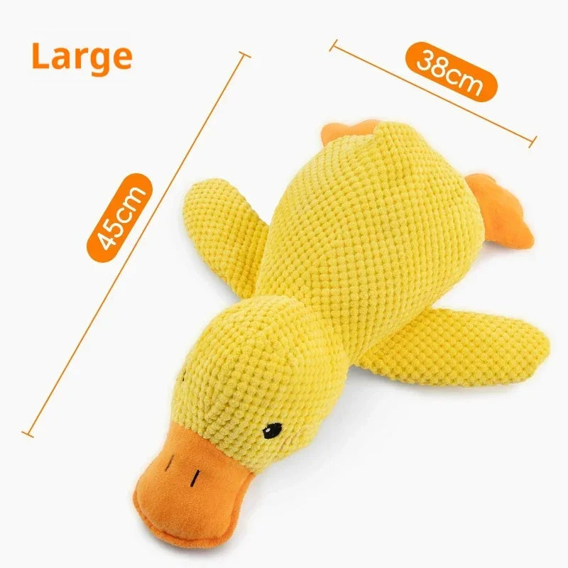 Plush Duck Companion – Anxiety Relief Dog Toy