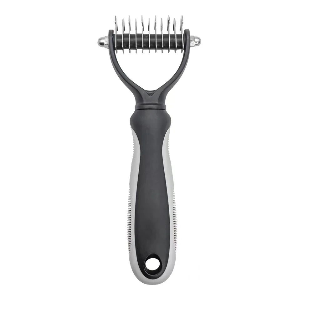 Dual-Sided Grooming Rake