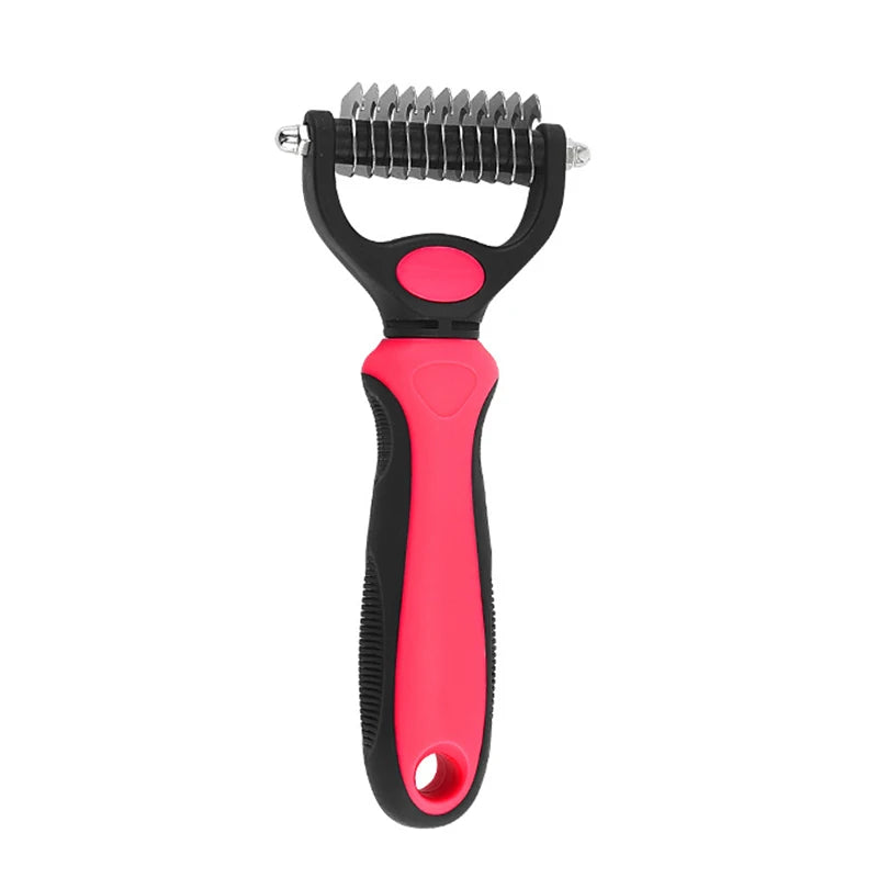 Dual-Sided Grooming Rake