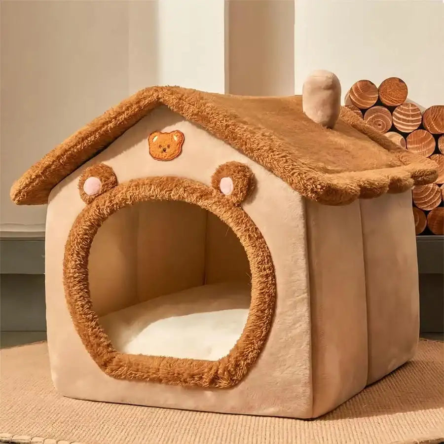 Portable Cat House Bed