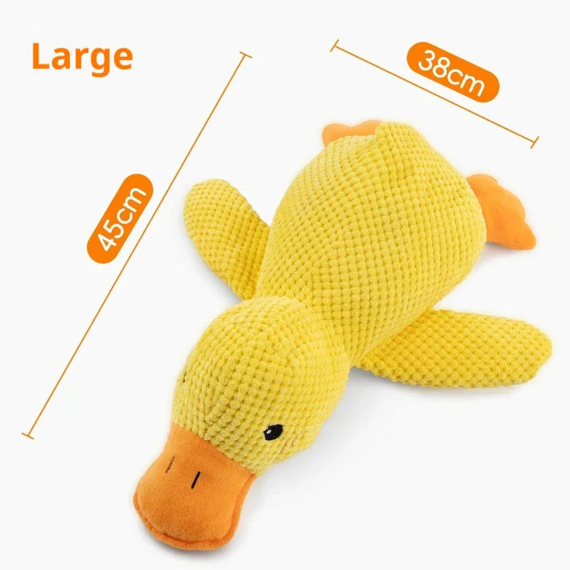 Plush Duck Companion – Anxiety Relief Dog Toy