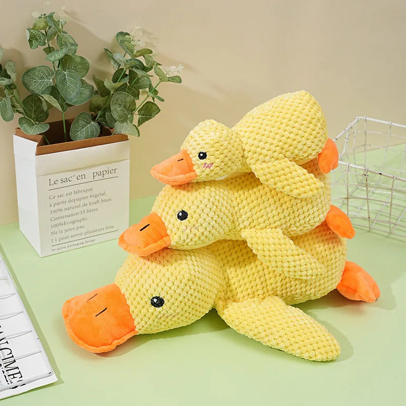 Plush Duck Companion – Anxiety Relief Dog Toy