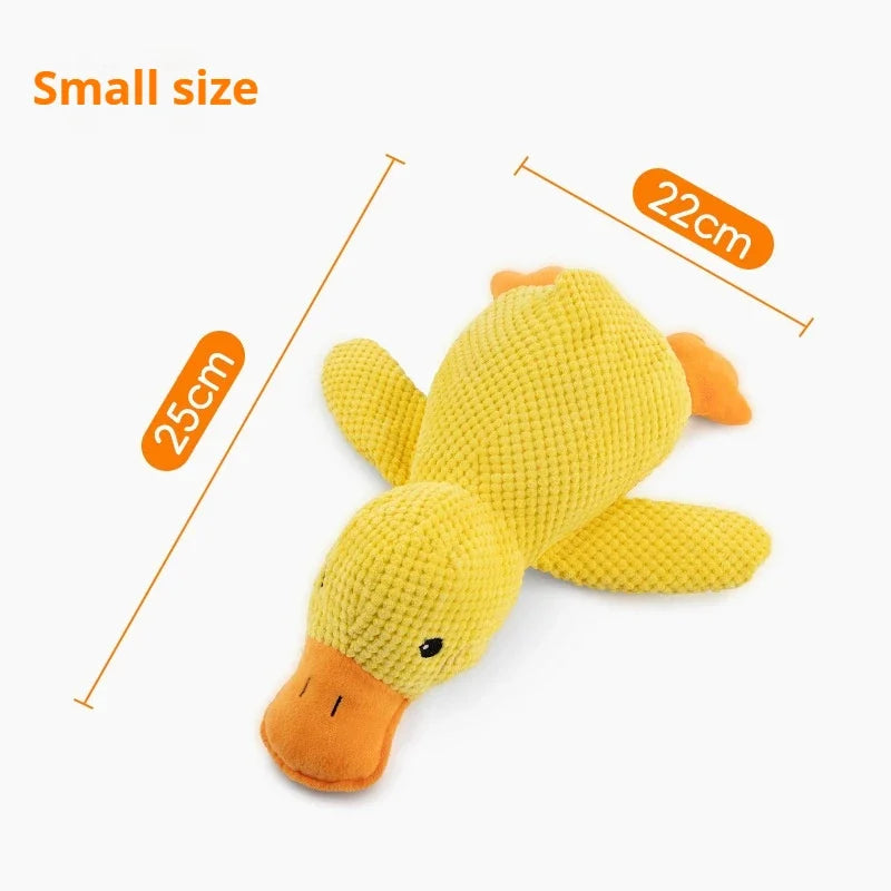 Plush Duck Companion – Anxiety Relief Dog Toy
