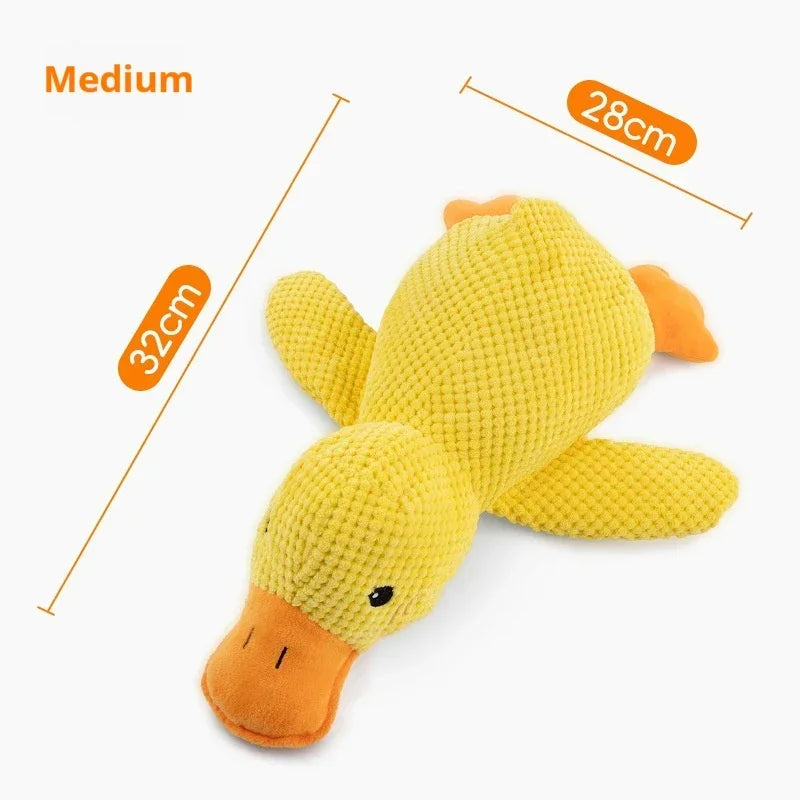 Plush Duck Companion – Anxiety Relief Dog Toy