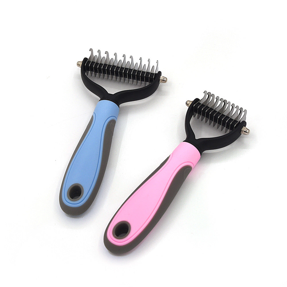 Dual-Sided Grooming Rake