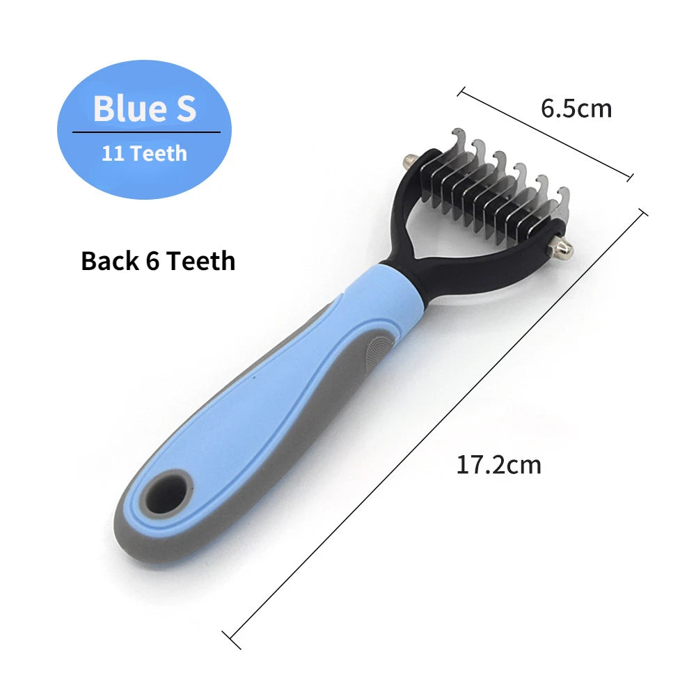 Dual-Sided Grooming Rake