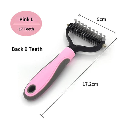 Dual-Sided Grooming Rake