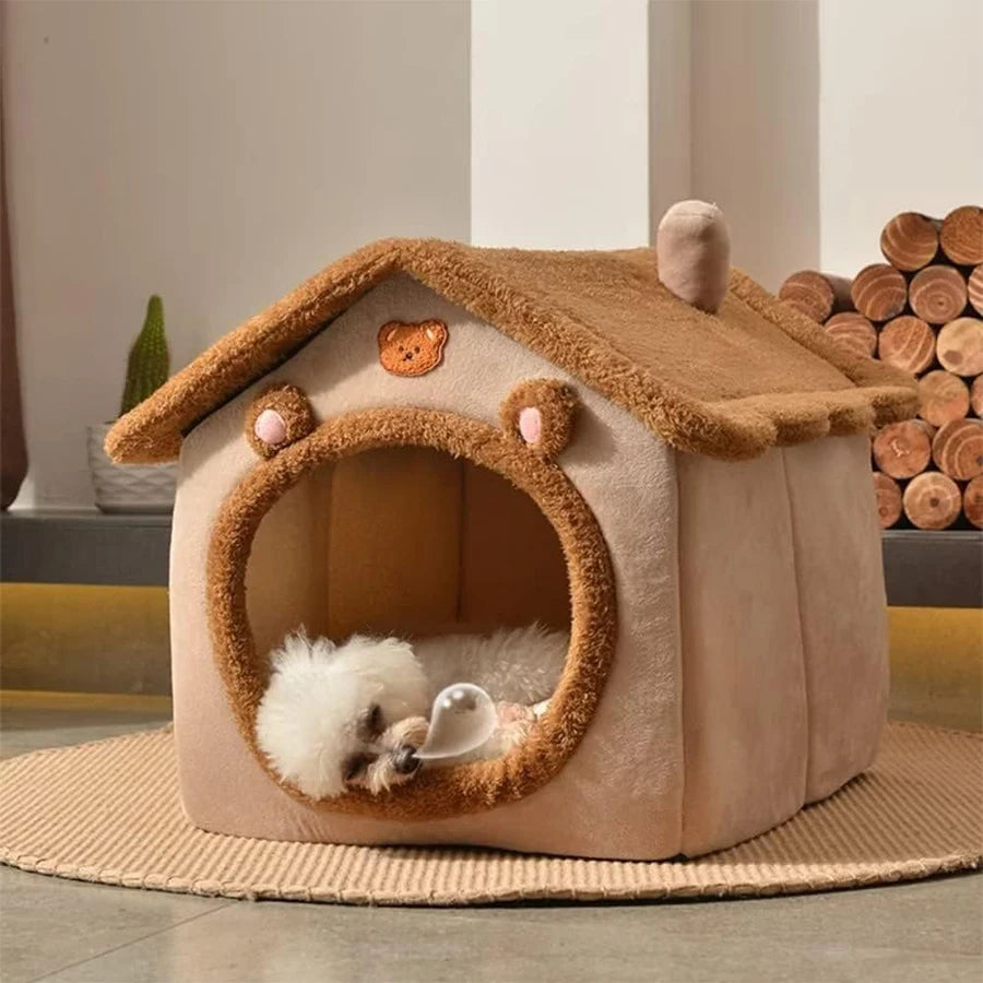 Portable Cat House Bed