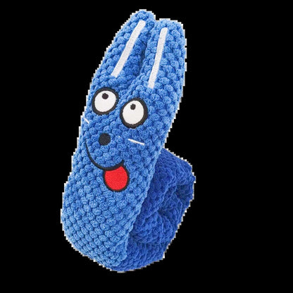 Dog playing with plush snail toy
Squeaky foldable dog puzzle toy
Treat-hiding snail dog toy for puppies
