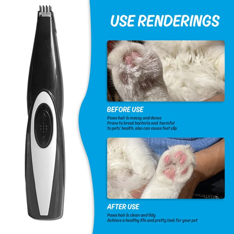 Professional Pet Hair Trimmer – Quiet & Powerful