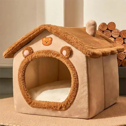 Portable Cat House Bed