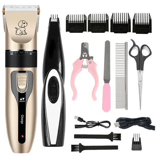 Professional Pet Hair Trimmer – Quiet & Powerful