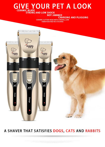Professional Pet Hair Trimmer – Quiet & Powerful