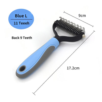 Dual-Sided Grooming Rake
