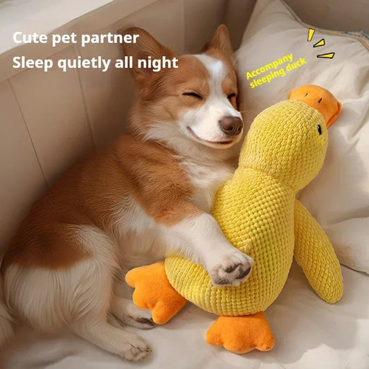 Plush Duck Companion – Anxiety Relief Dog Toy